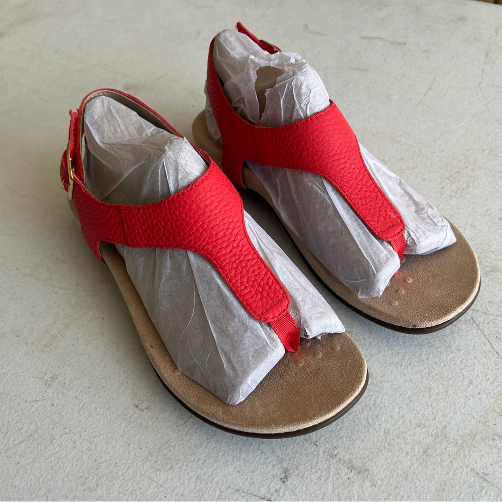 Nib - Vionic Terra Poppy Red - Size 8 - image 6